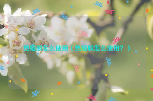 热熔胶怎么使用（热熔胶怎么使用？）