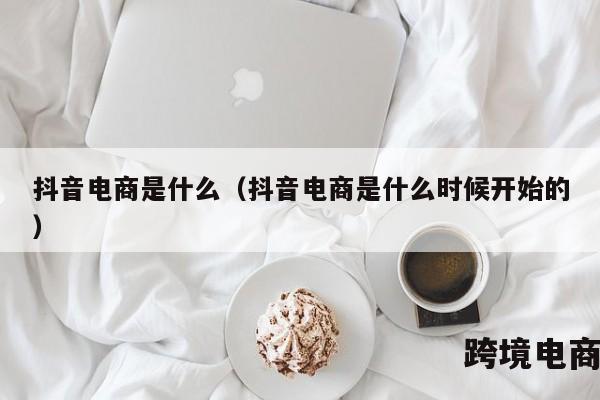 抖音电商是什么（抖音电商是什么时候开始的）